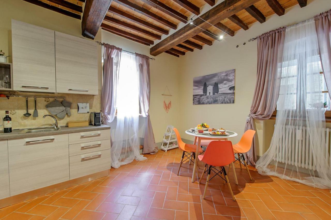 Residenza D'Epoca La Rosa Apartment Pienza Bagian luar foto