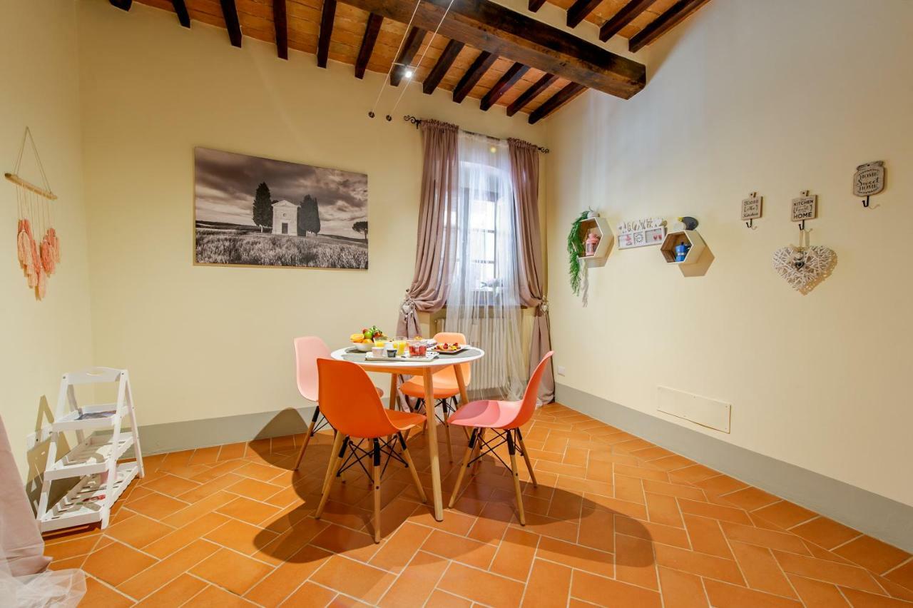 Residenza D'Epoca La Rosa Apartment Pienza Bagian luar foto