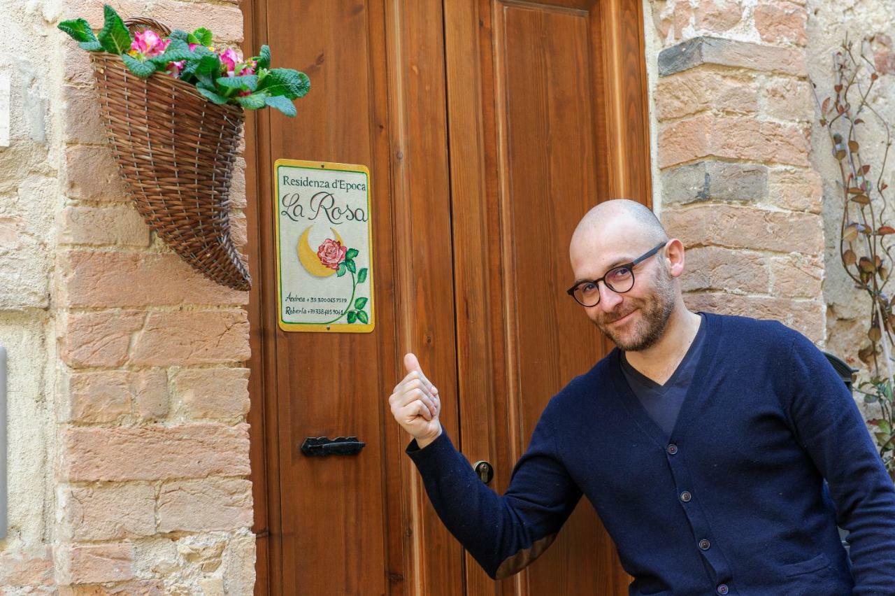 Residenza D'Epoca La Rosa Apartment Pienza Bagian luar foto