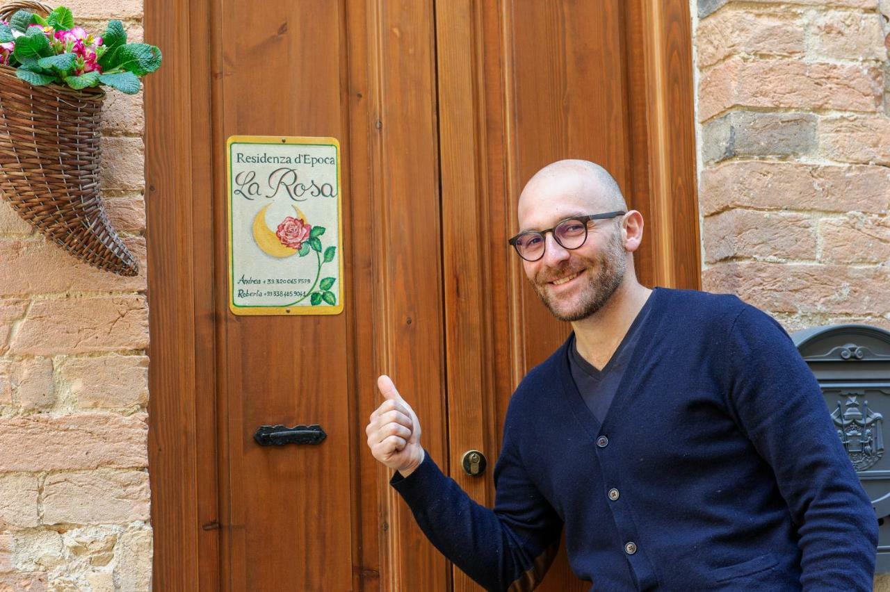 Residenza D'Epoca La Rosa Apartment Pienza Bagian luar foto