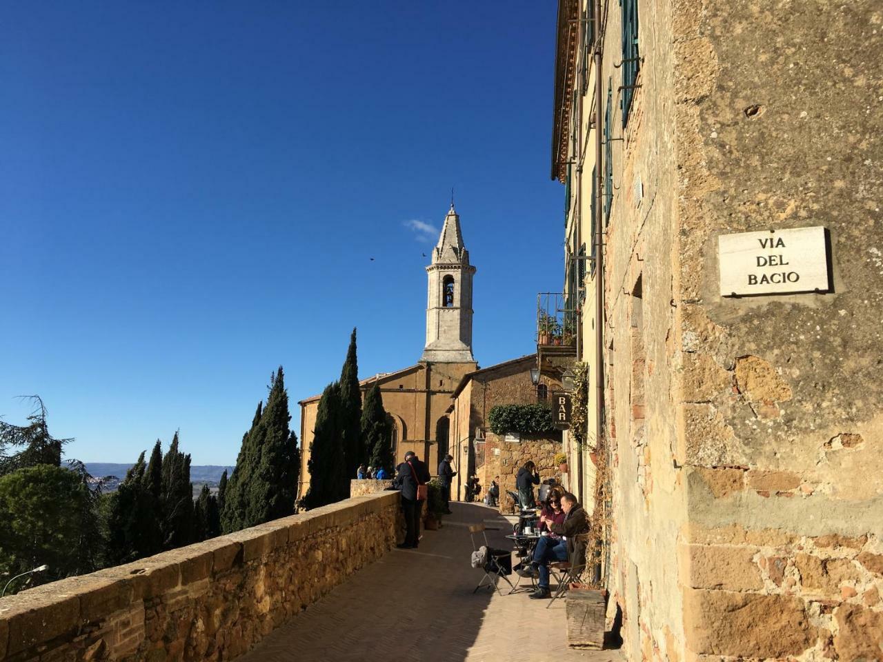 Residenza D'Epoca La Rosa Apartment Pienza Bagian luar foto