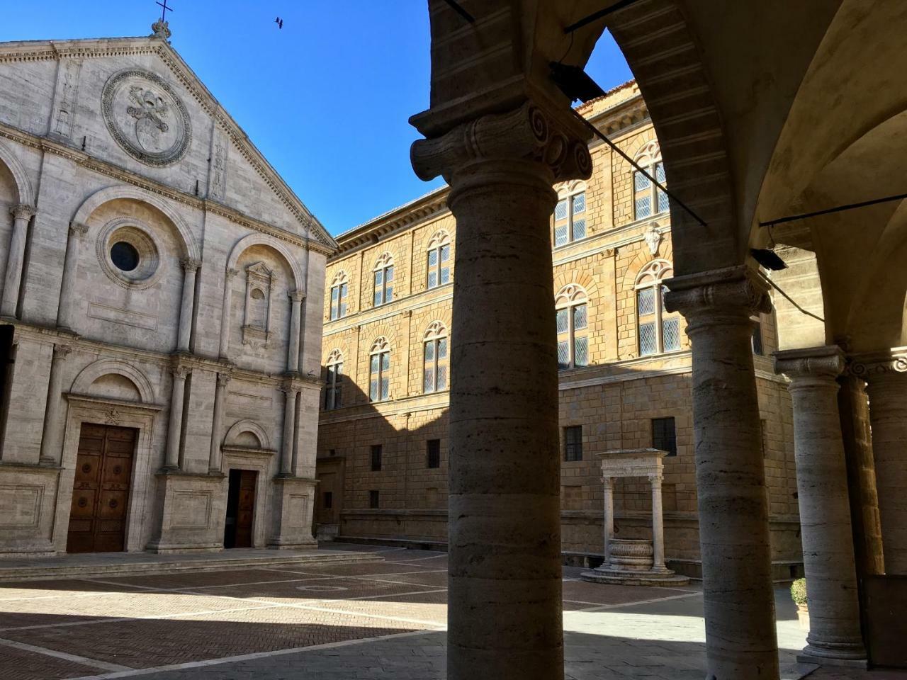 Residenza D'Epoca La Rosa Apartment Pienza Bagian luar foto